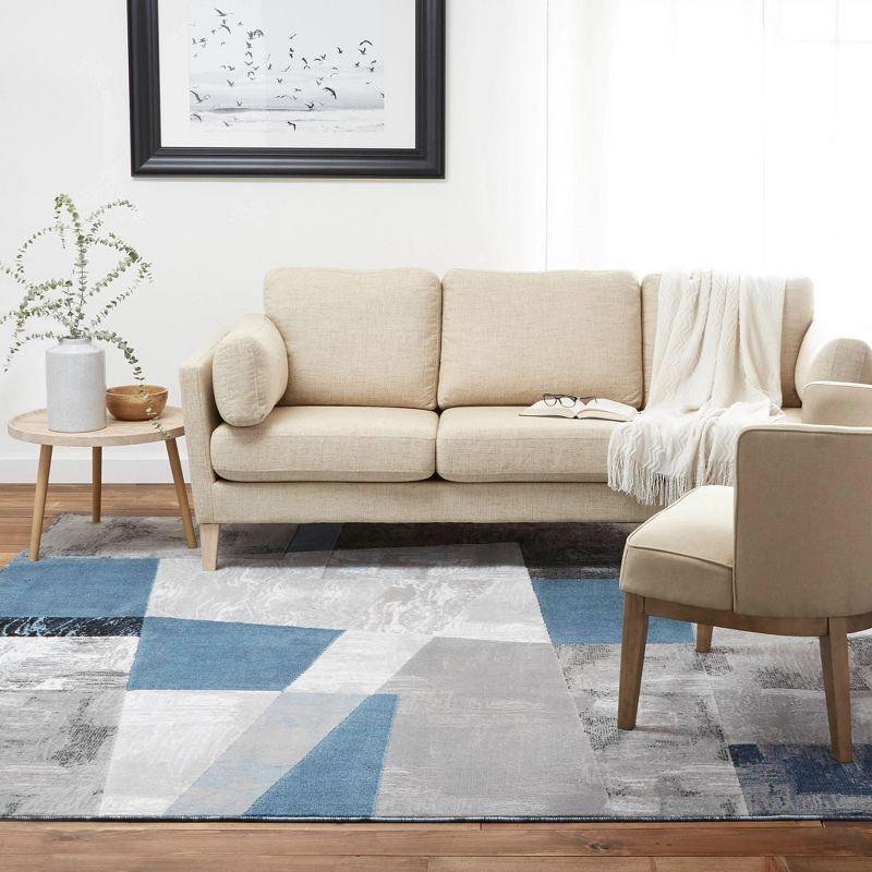 Home Dynamix Catalina Bismark Contemporary Geometric Area Rug