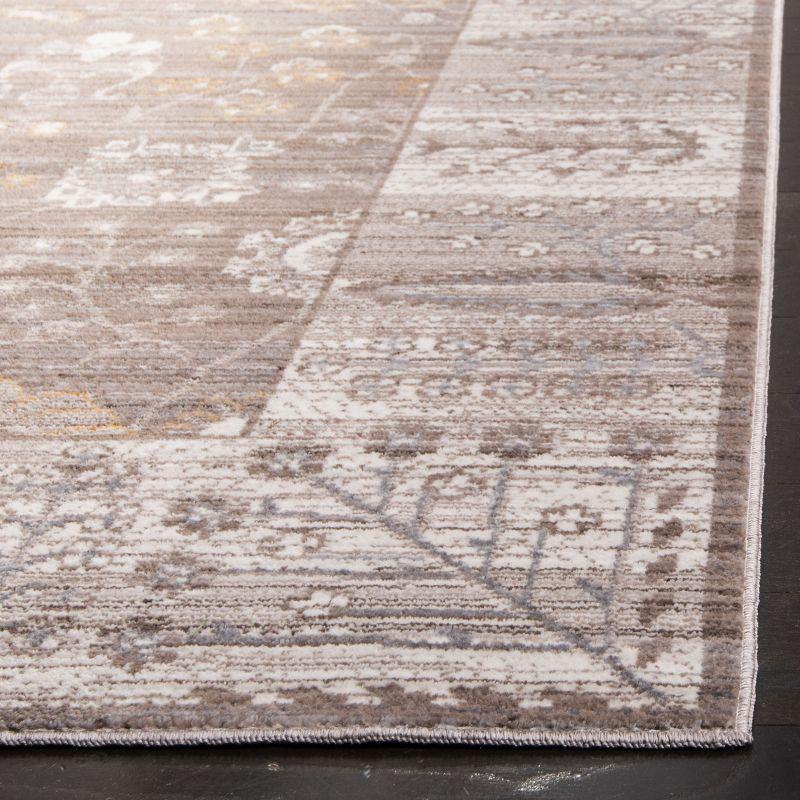 Valencia VAL118 Power Loomed Indoor Accent Rug - Brown/Beige - 3'x5' - Safavieh