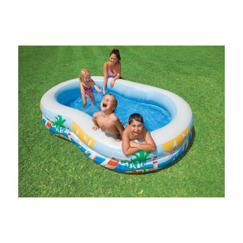 Intex Plastic Novelty Frame Set Pool 18'' H x 63'' W x 103'' L , with Pump Included