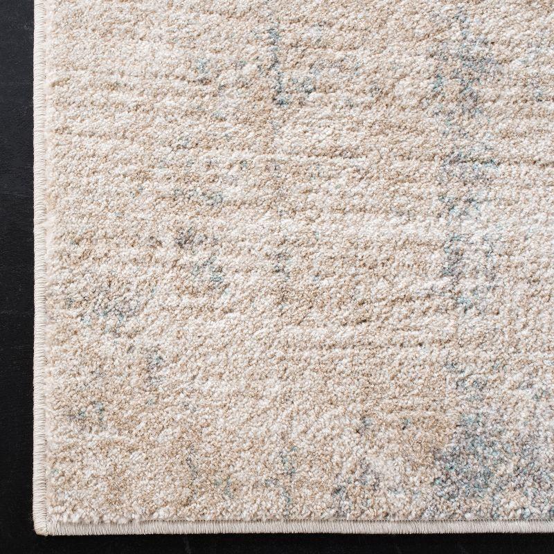 Adirondack ADR207 Non-Shedding Power Loomed Indoor Runner Rug - Beige/Slate - 2'6"x6' - Safavieh