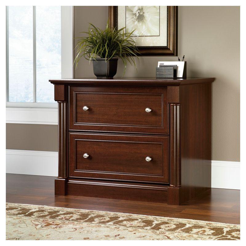 Palladia Lateral File Cabinet - Select Cherry - Sauder