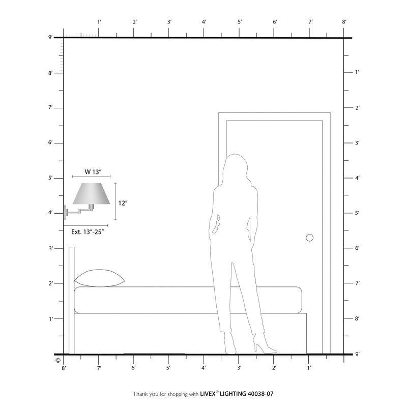 Livex Lighting 1 - Light Wall Light in  Bronze