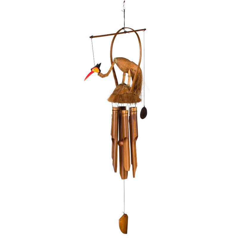 Woodstock Chimes Wood Animals Wind Chime