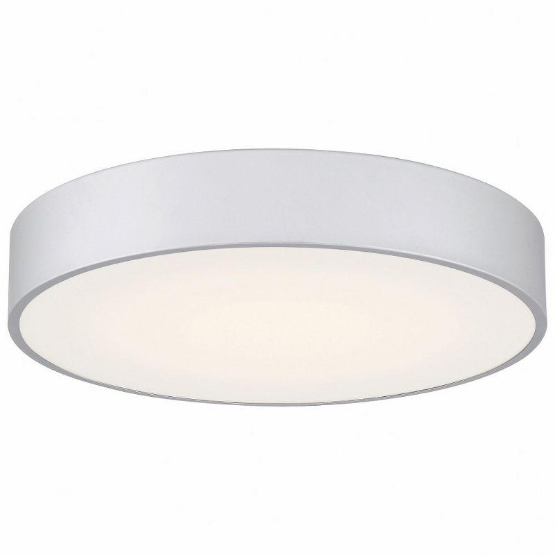 Edgeless Round Acrylic LED Flush Mount Light