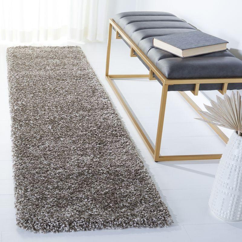 Milan Shag SG180 Power Loomed Indoor Accent Rug - Grey - 2'x4' - Safavieh