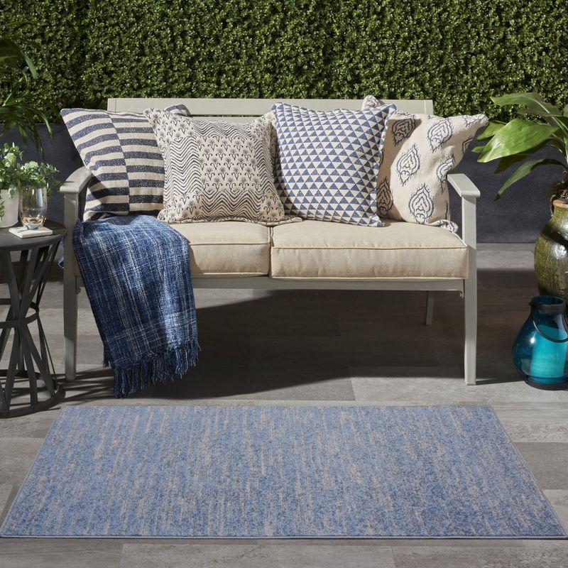 Nourison Essentials Solid Indoor/Outdoor Area Rug