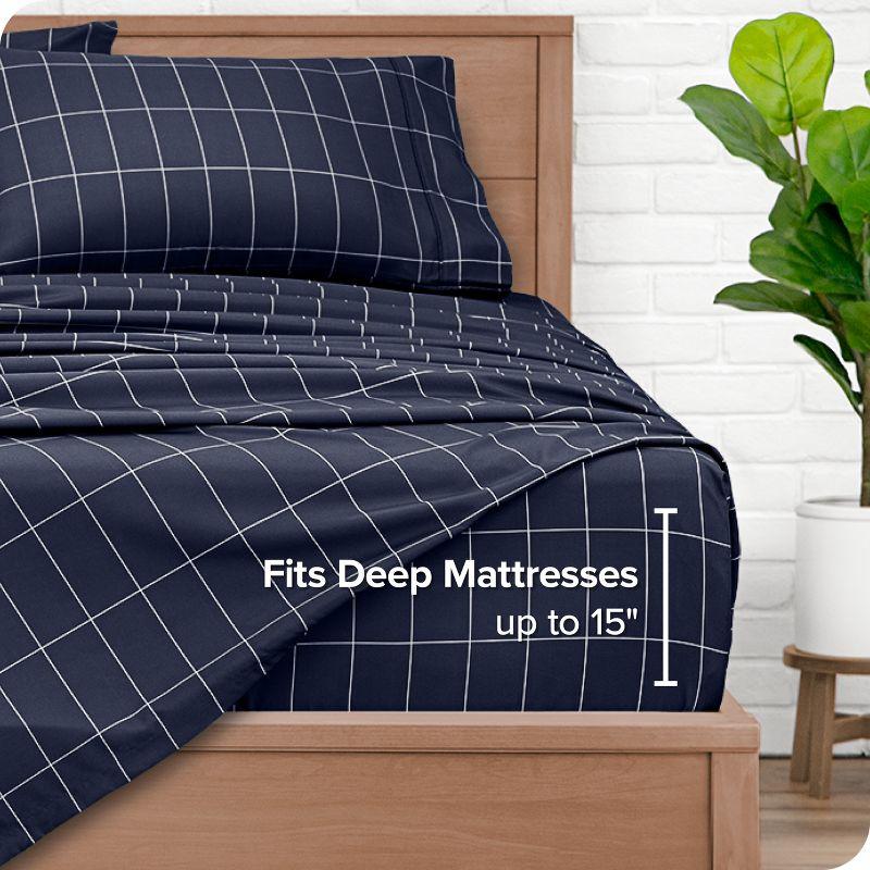 Bare Home Sheet Set - Luxury 1800 Ultra-Soft Microfiber Bed Sheets - Double Brushed - Deep Pockets - Easy Fit