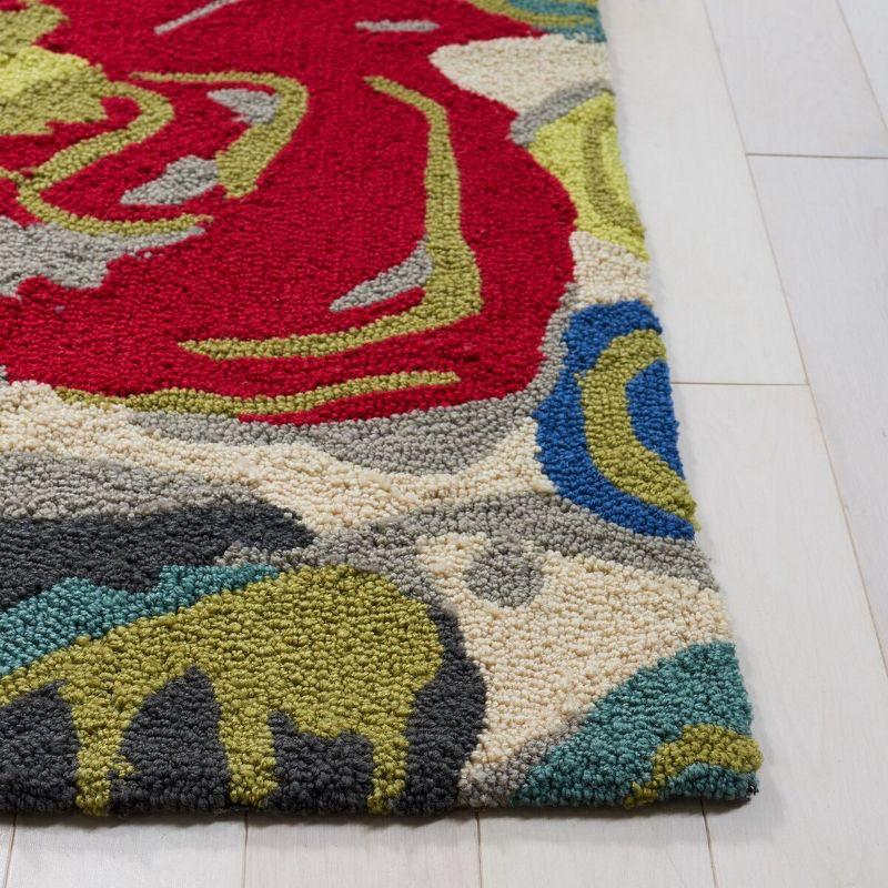 Four Seasons FRS437 Hand Hooked Area Rug  - Safavieh