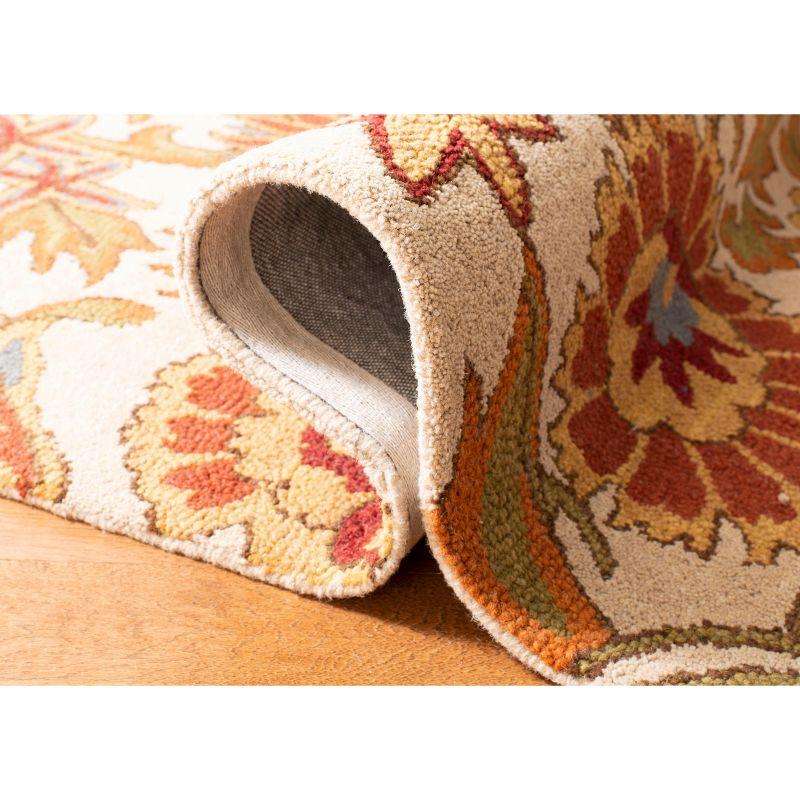 Blossom BLM912 Hand Hooked Area Rug - Ivory/Multi - 3'x5' - Safavieh.