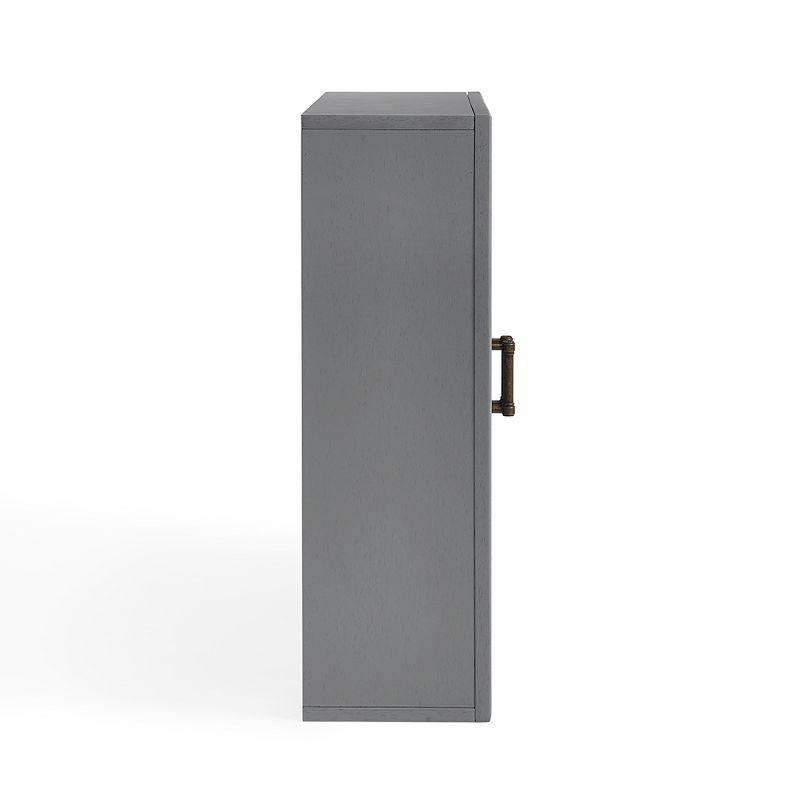 Tara Wall Decorative Wall Cabinet Gray - Crosley