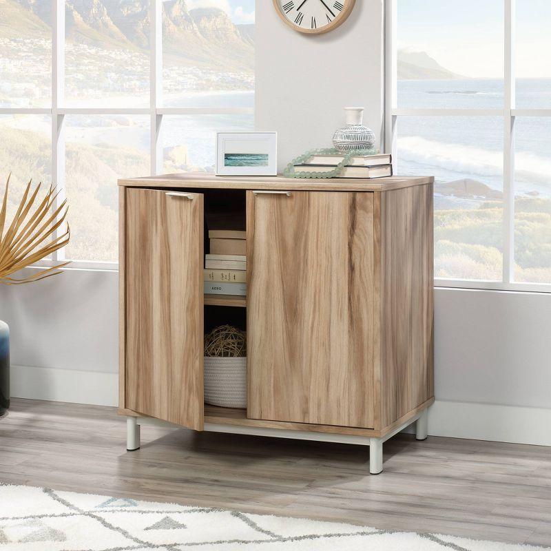 Sauder 24" Portage Park Bookcase Door Kit Kiln Acacia: Hidden Storage, Laminated Surface, MDF Frame