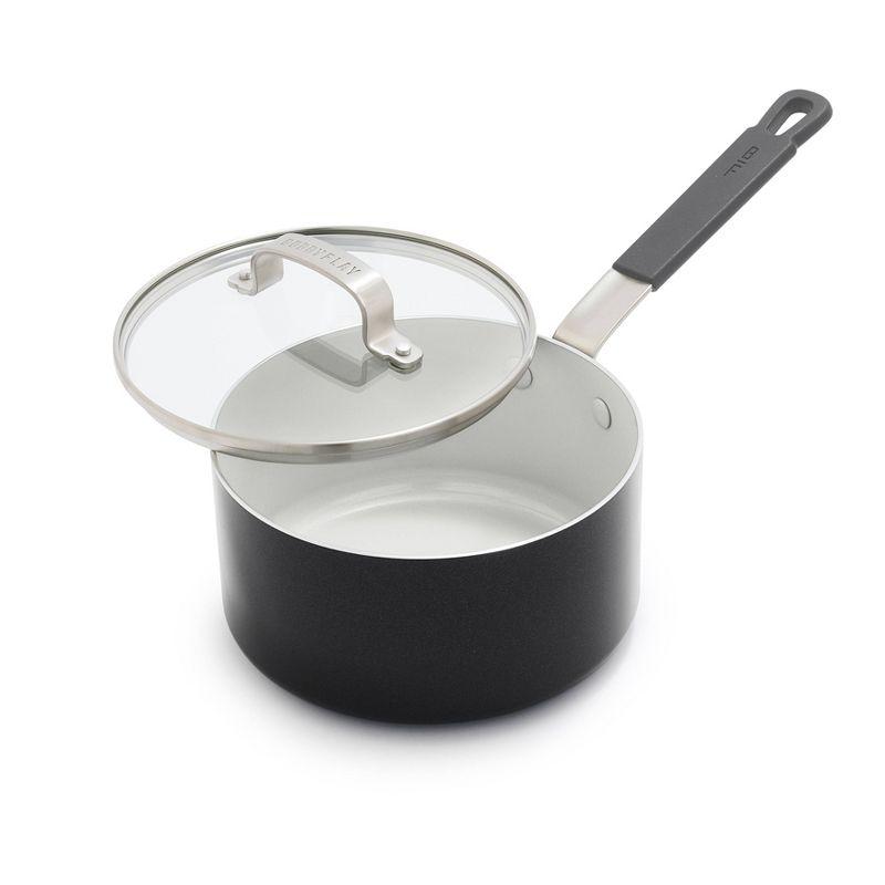 GreenPan Bobby Flay by GreenPan Professional Grade Ceramic Nonstick 2.53QT Saucepan with Lid