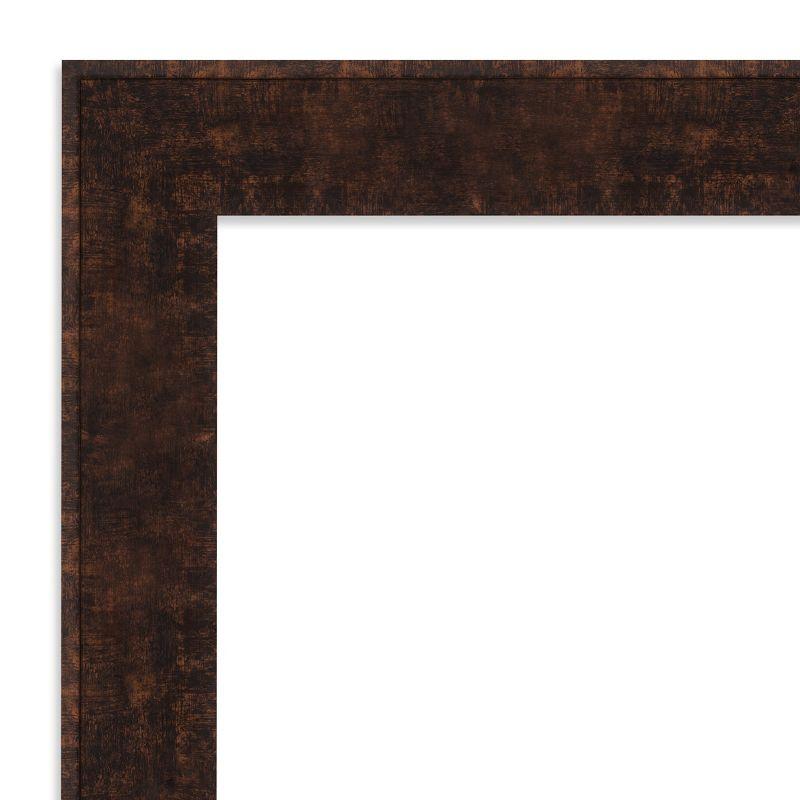 Antiqued Bronze Plastic Rectangular Wall Picture Frame 28" x 22"