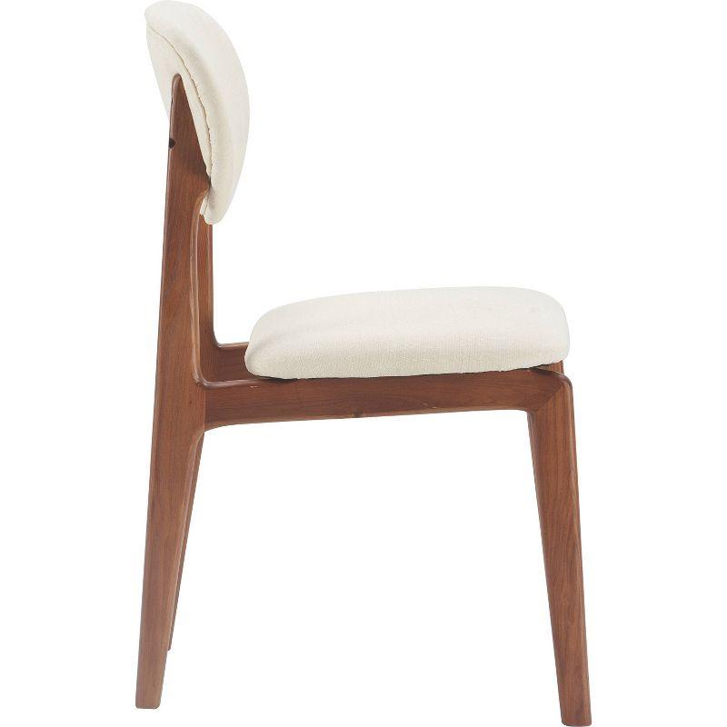 Elle Decor Coralie Mid-Century Modern Upholstered Dining Chair