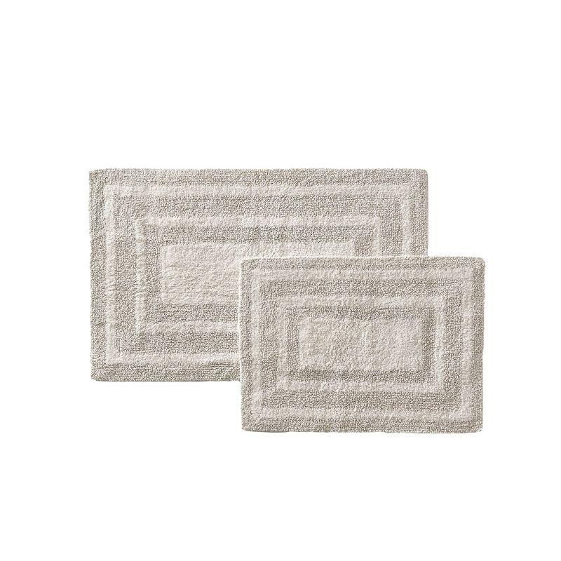Eddie Bauer Logan Cotton 2 Piece Bath Rug Set