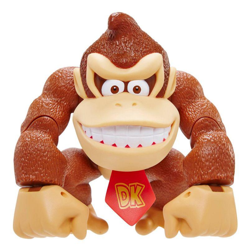 Super Mario Donkey Kong 6-Inch Deluxe Action Figure with Red Tie