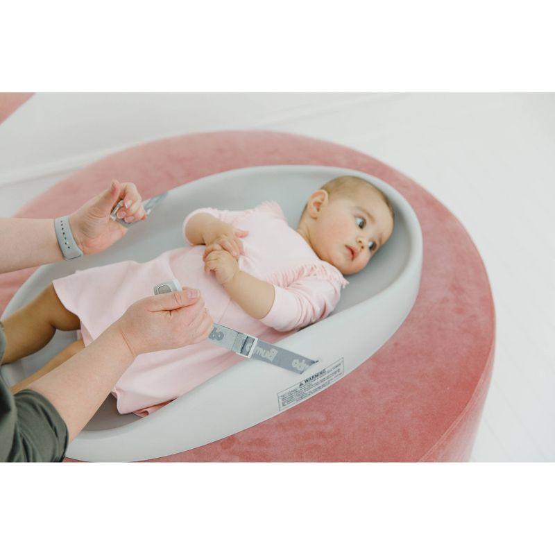 Bumbo Bumbo Diaper Changing Pad, Ergonomic Baby Changing Mat with Safety Belt