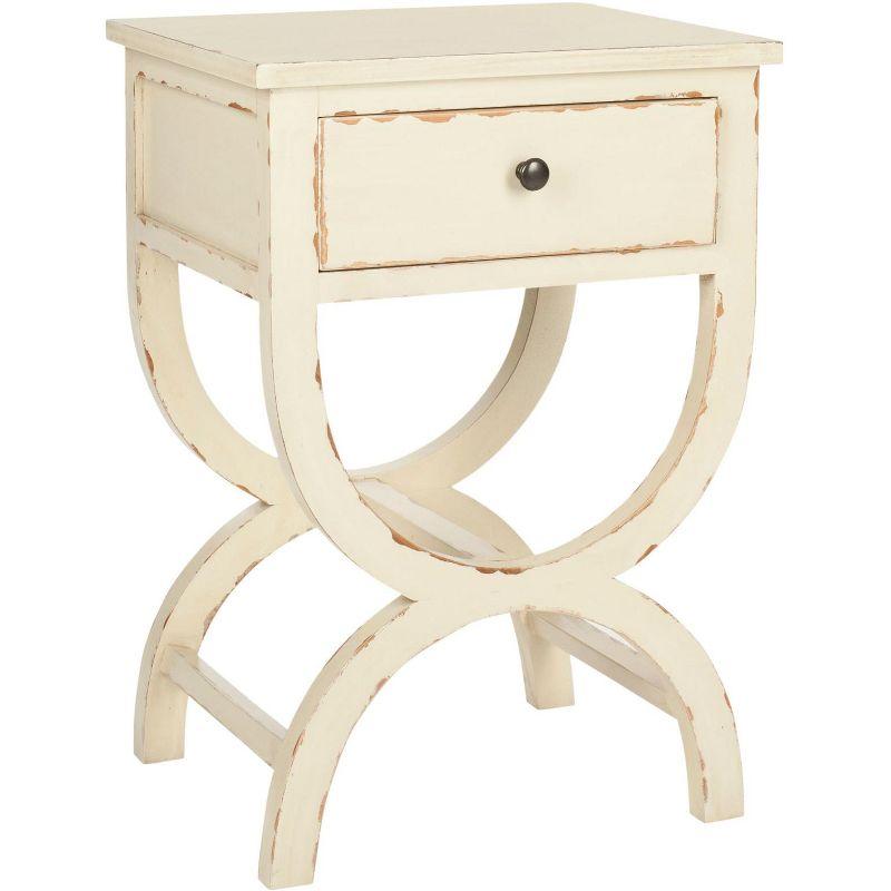 Floris End Table With Storage