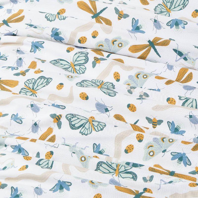 Insect Print Cotton Kids' Sheet Set - Pillowfort™