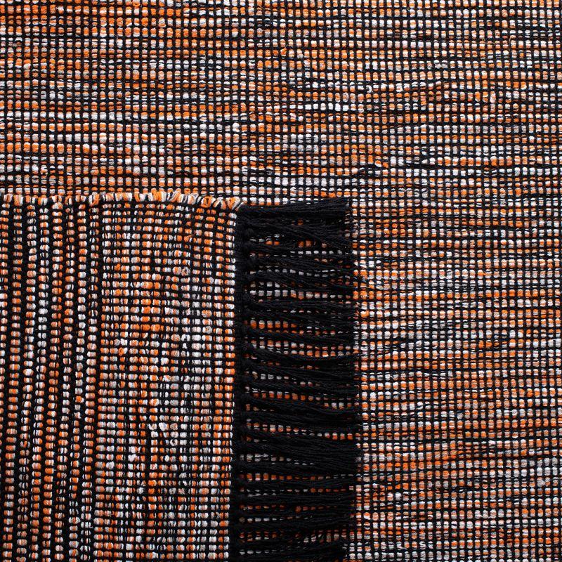 Montauk MTK620 Hand Woven Area Rug - Orange/Black - 6'x9' - Safavieh.