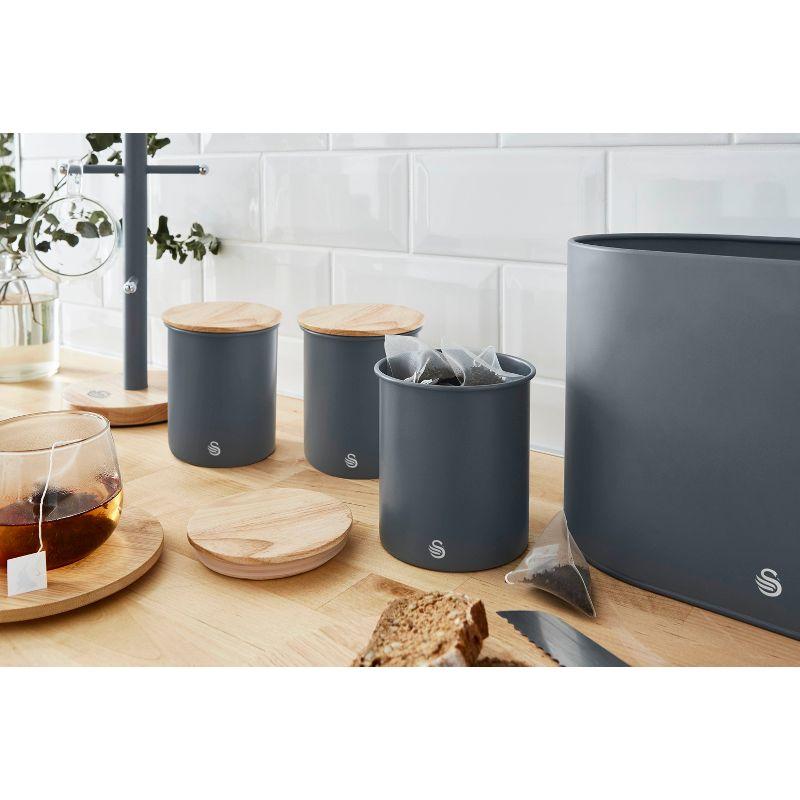 Swan Swan Nordic Set of 3 Cannisters
