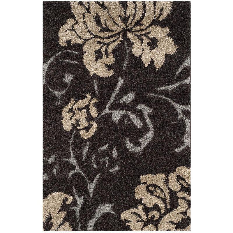 Florida Shag SG458 Power Loomed Area Rug  - Safavieh