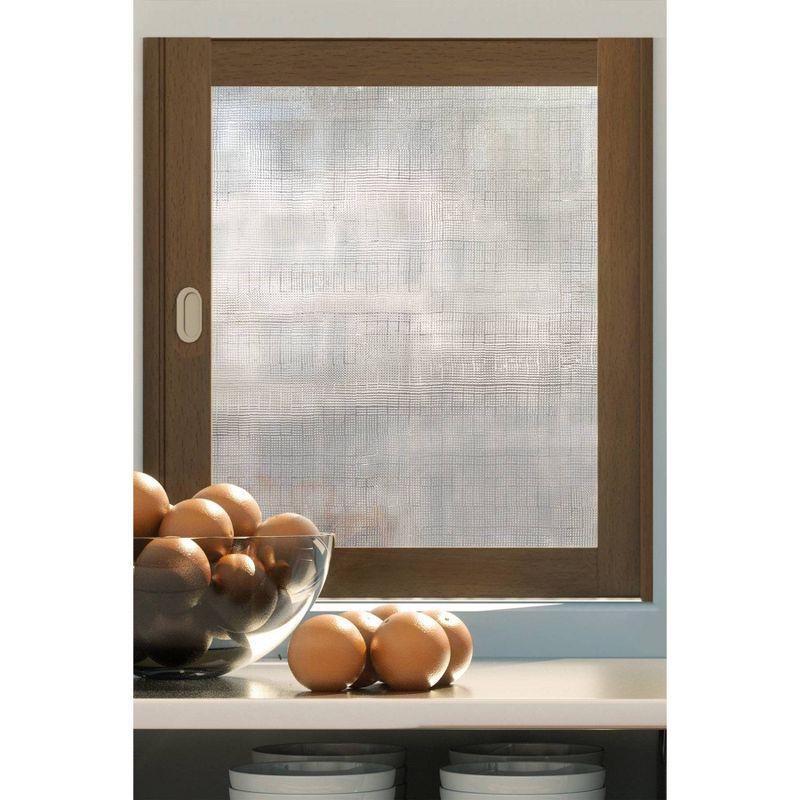 24" x 36" Clear Textured Privacy Window Film