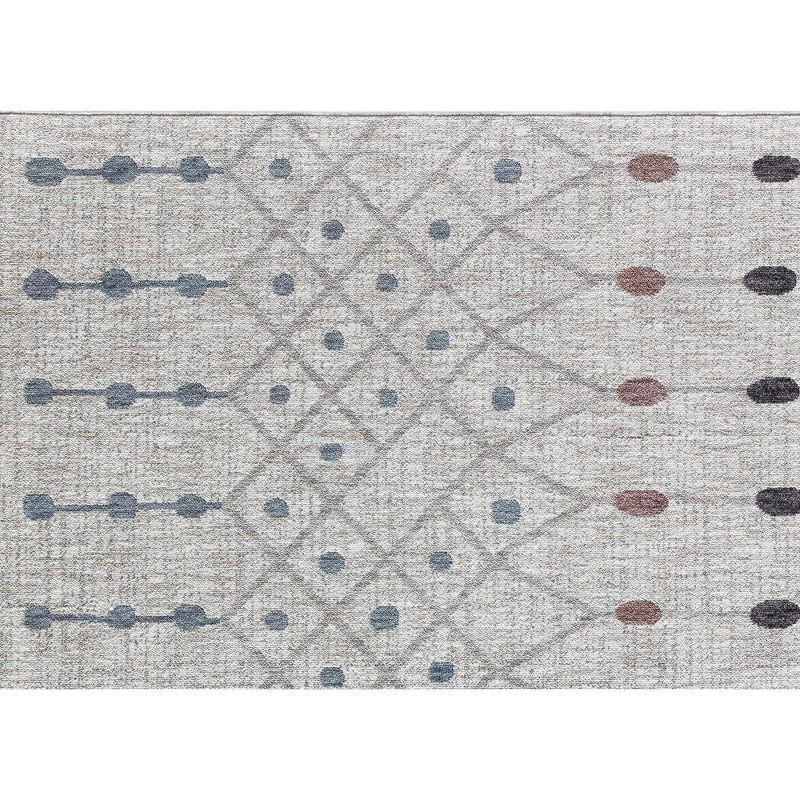 Mason Brooks Cressida CA75A La Paloma Gray Area Rug for Dining Room Rug Neutral Rug Living Room Rug Kitchen, 2'6" x 8'