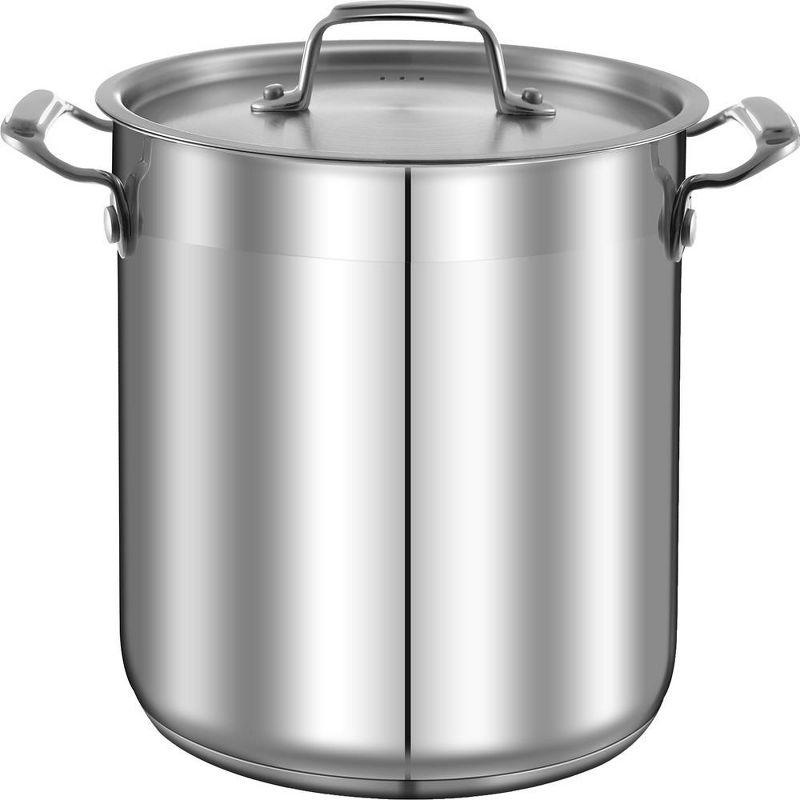 NutriChef Stainless Steel Stock Pot