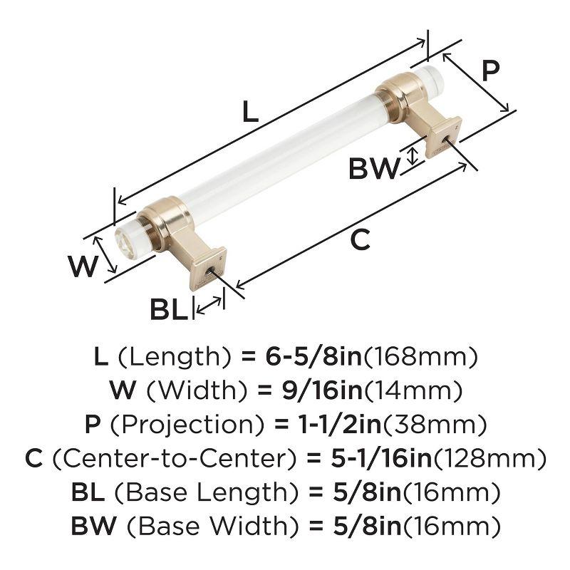 Glacio 5 1/16" Center to Center Bar Pull