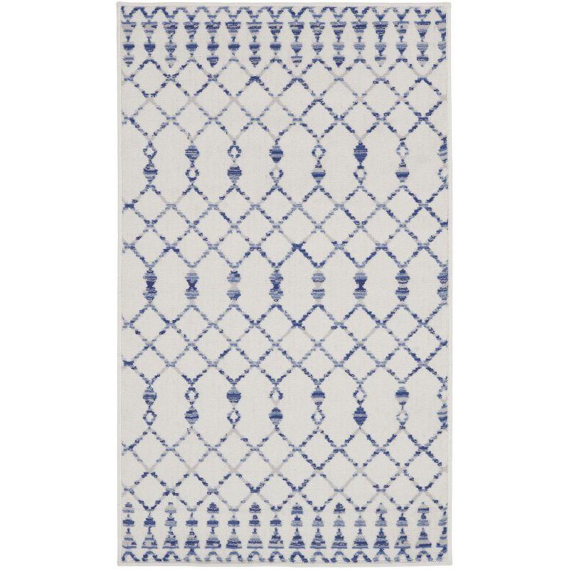 Nourison Whimsicle WHS02 Indoor only Area Rug - Ivory 3' x 5'
