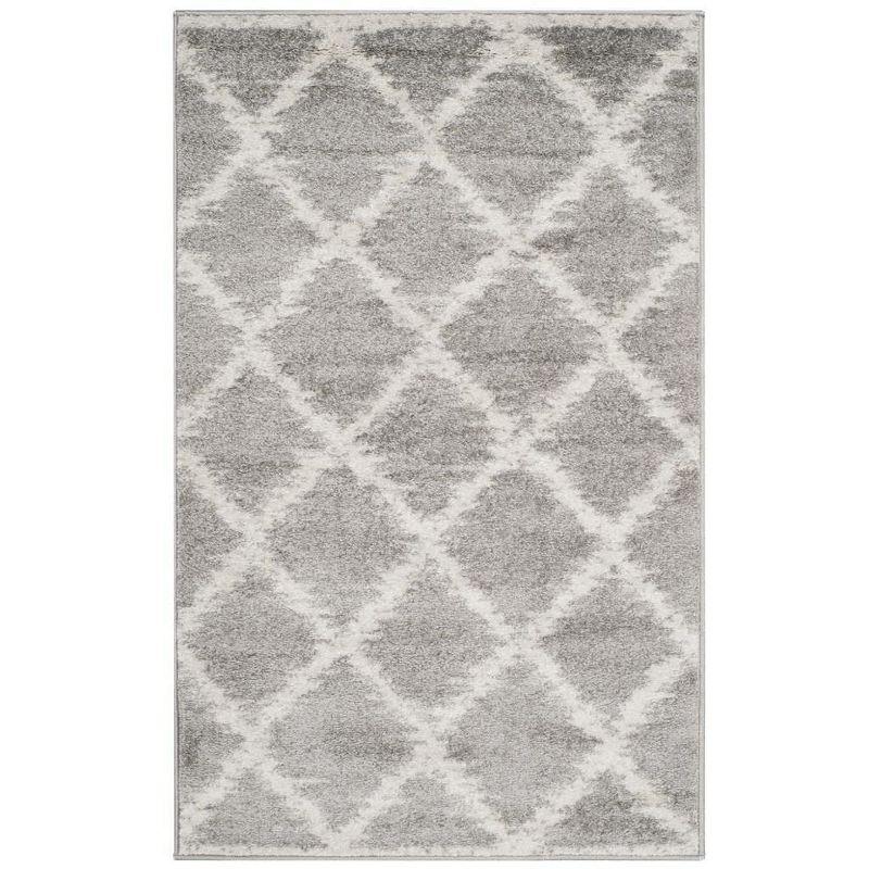 Adirondack ADR120 Power Loomed Accent Rug - Silver/Ivory - 3'x5' - Safavieh.