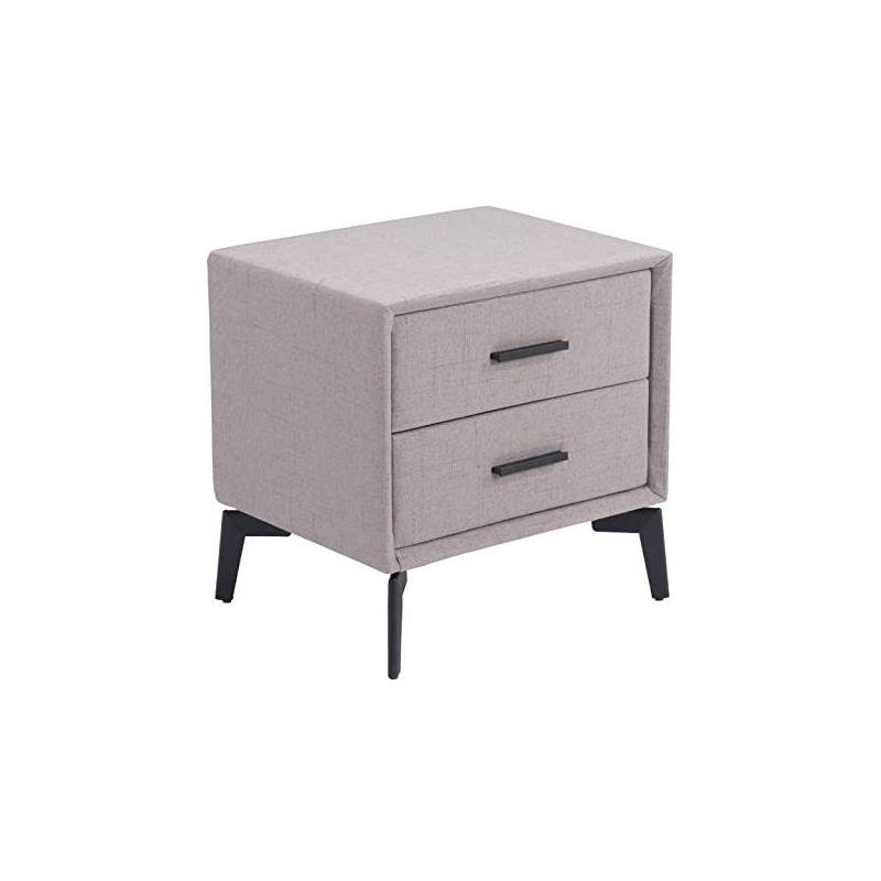 Zuo Halle Side Table Gray