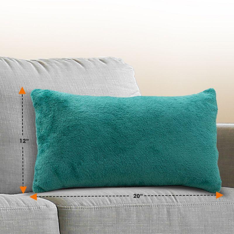 Cheer Collection Reversible Throw Pillow (Set of 2)