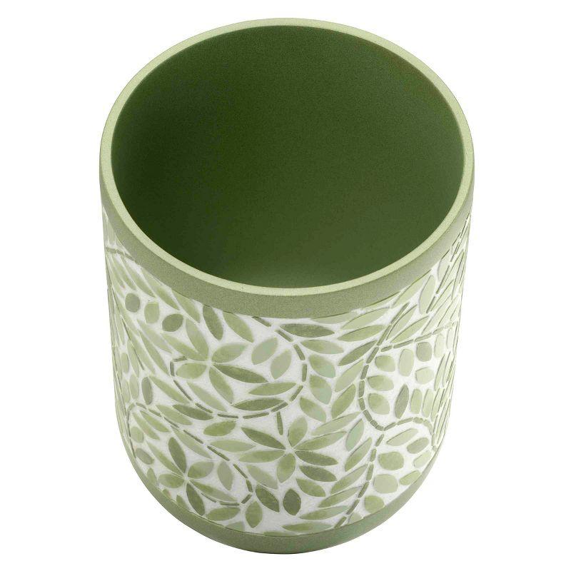Avanti Linens Stratford Green Wastebasket