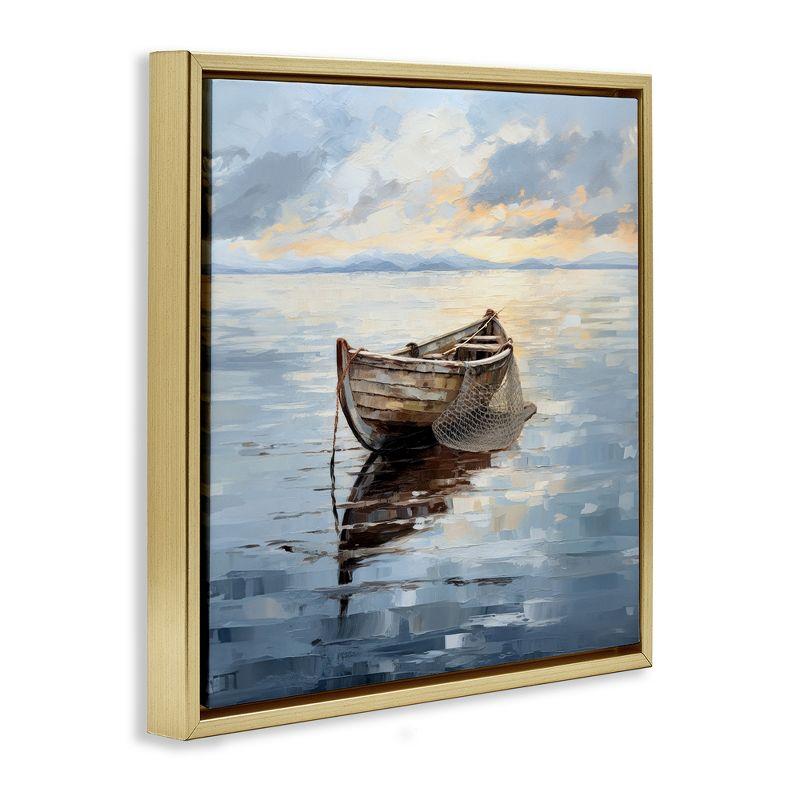 Stupell Industries Fishing Boat Painting, 18" x 18"