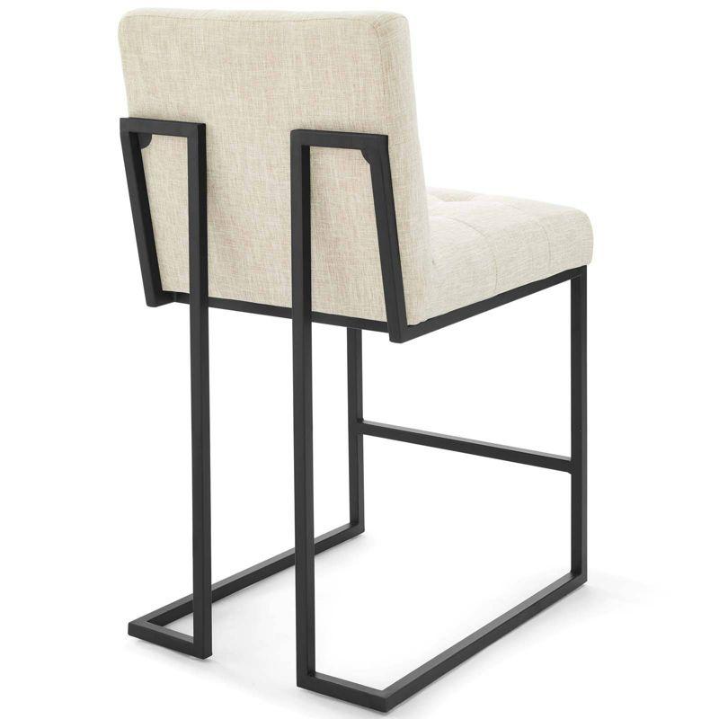 Privy Stainless Steel Performance Velvet Bar Stool by Modway