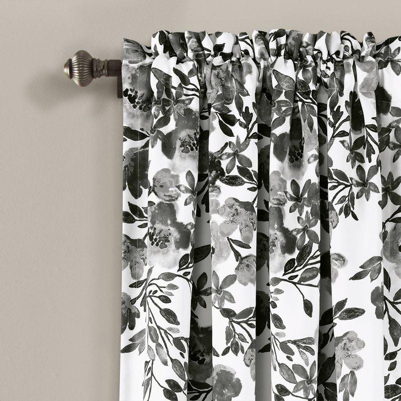 Polyester Light Filtering Curtain Pair