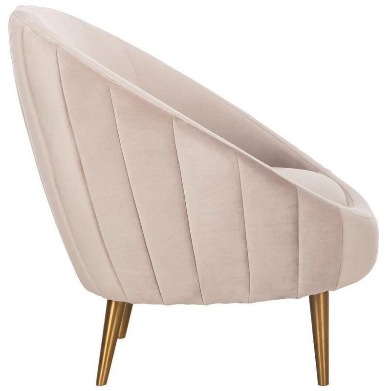 Razia Velvet Barrel Chair