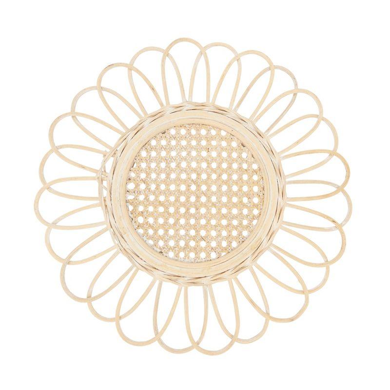 Rattan Collection 100% Rattan No Pattern Round Placemat