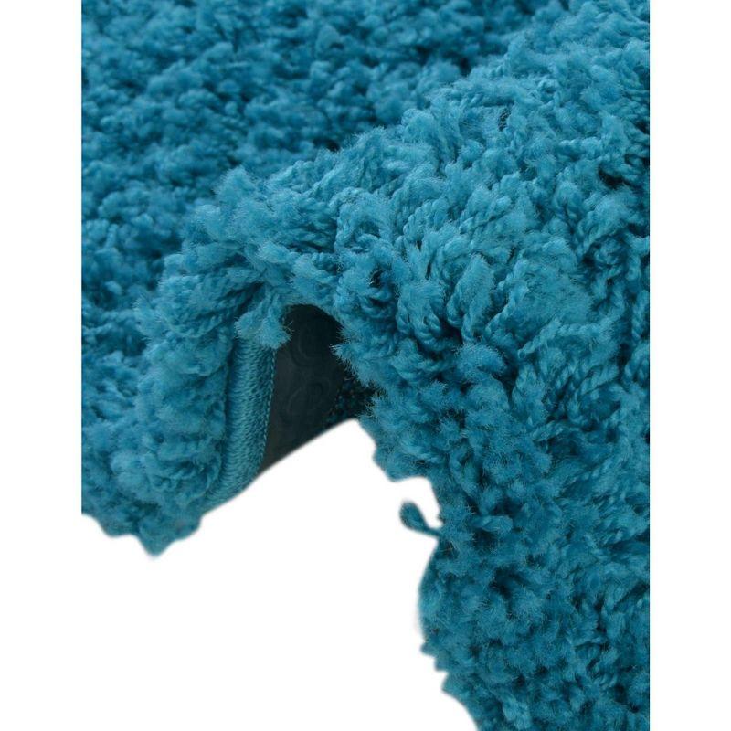 Unique Loom Solid Shag Solid Indoor Woven Area Rug