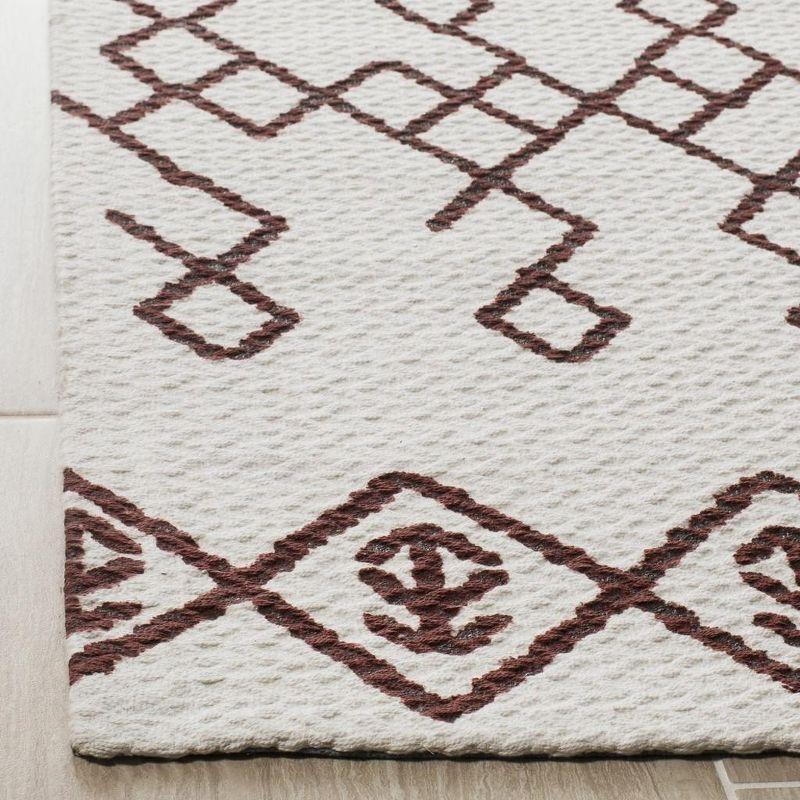 Cedar Brook CDR501 Loomed Indoor Area Rug - Ivory/Rust - 8'x10' - Safavieh
