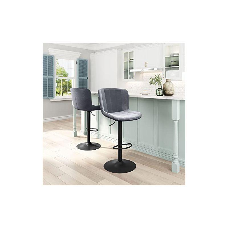 Zuo Tarley Barstool Gray