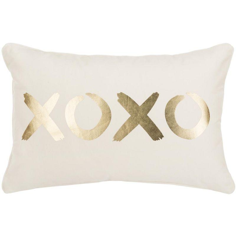 Cotton Reversible Throw Pillow