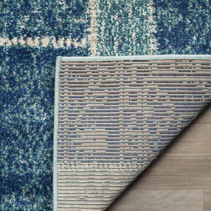 Monaco MNC216 Power Loomed Indoor Accent Rug - Blue/Multi - 3'x5' - Safavieh