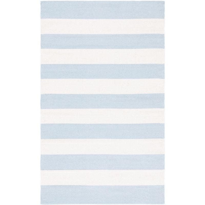 Montauk MTK712 Hand Woven Area Rug - Sky Blue/Ivory - 3'x5' - Safavieh.