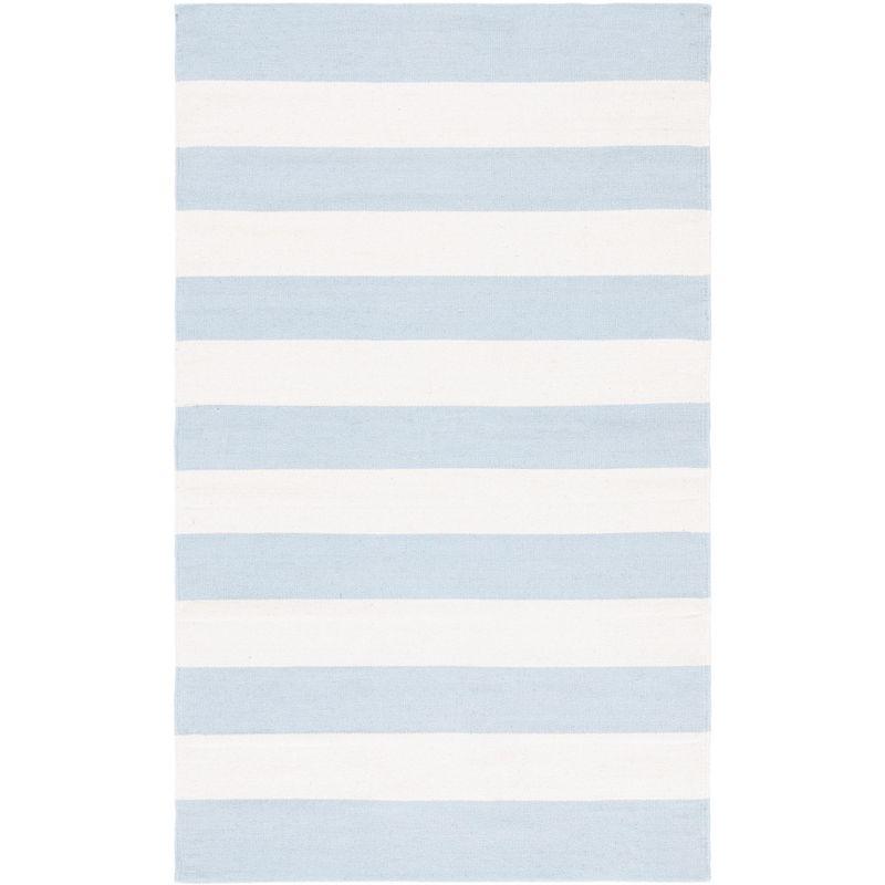 Montauk MTK712 Hand Woven Area Rug - Sky Blue/Ivory - 3'x5' - Safavieh.