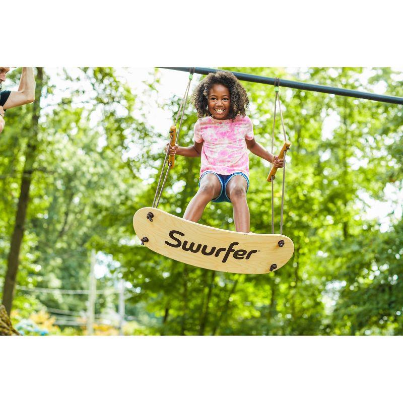 Flybar Swurfer The Original Surf Swing - Bamboo