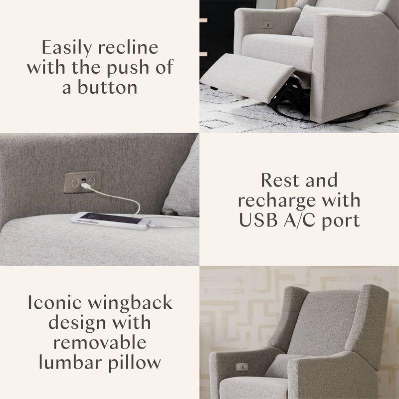 Kiwi Electronic Swivel Reclining Glider