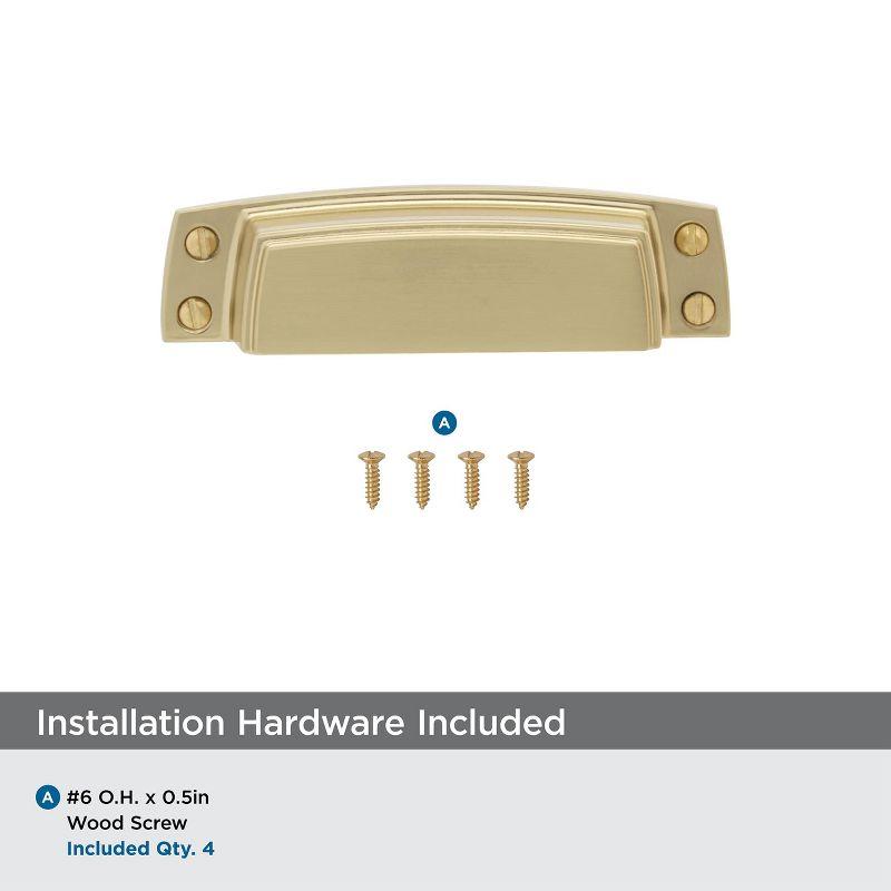 Highland Ridge 3 1/2" Center to Center Cup/Bin Pull